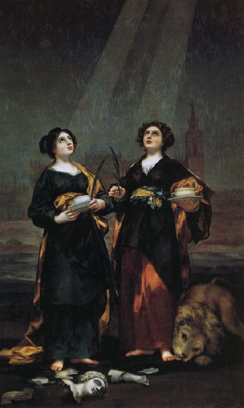 Francisco Goya Saints Justa and Rufina